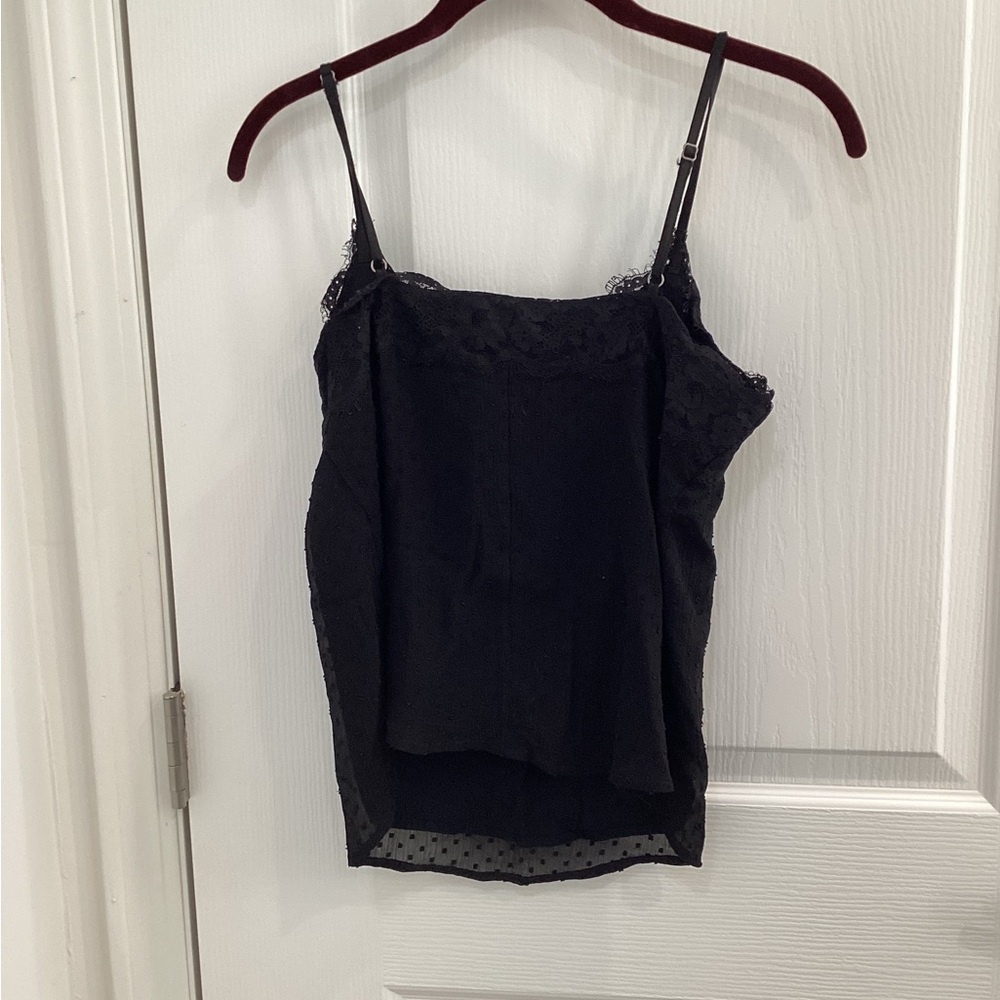 Abercrombie & Fitch Elegant Black Cami with Lace Detail - Picture 10 of 10
